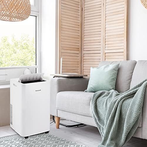 Honeywell 12000 BTU Portable AC with Dehumidifier and Fan White