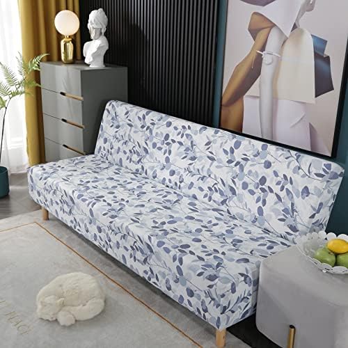 MIFXIN Stretch Armless Sofa Cover with Elastic Spandex