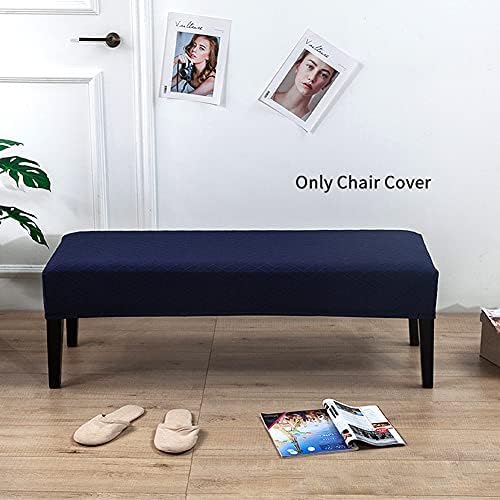 EKDJKK Stretch Dining Bench Slipcover Set for Home Use
