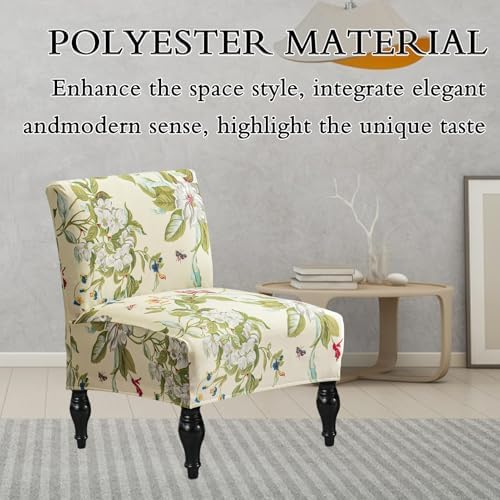 Printed Accent Chair Cover Stretch Slipcover for Living Room