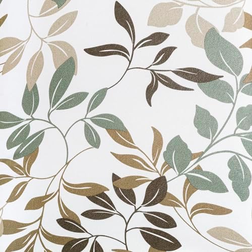 No 918 Hillcrest Botanical Print Stretch Fit Dining Chair Cover Pair Sage Green