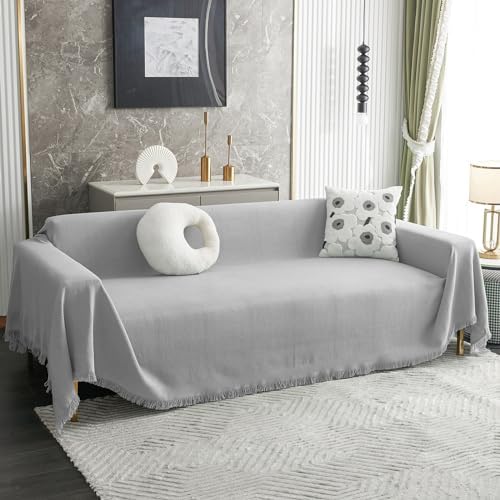 MYSKY HOME Sofa Slipcover for 3 Cushion L Shaped Sectional Couch