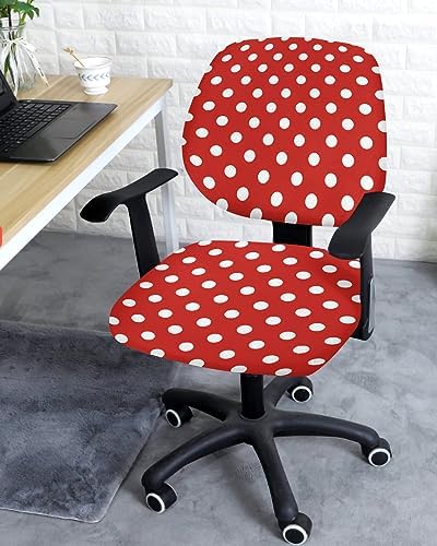 TweetyBed Office Chair Cover Polka Dot Stretchable