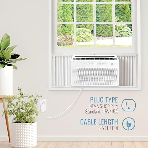 Keystone Energy Star 8000 BTU Window AC with Heat and Remote