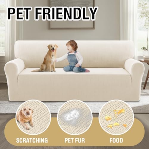 HVERSAILTEX Waterproof Sofa Slipcover with Elastic Bottom