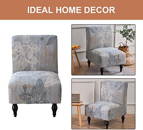 Eco-Ancheng Armless Chair Slipcover - Removable and Washable