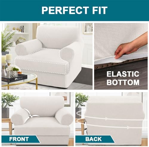 Turquoize T Cushion Chair Slipcover for Living Room