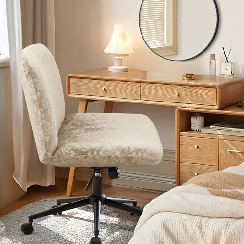 EVOLLER Velvet Embossing Criss Cross Chair Cover