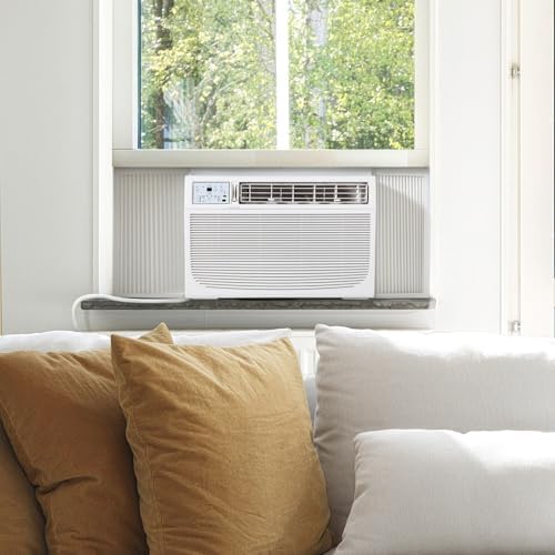 Keystone 24000 BTU Window AC with Heat and Dehumidifier White