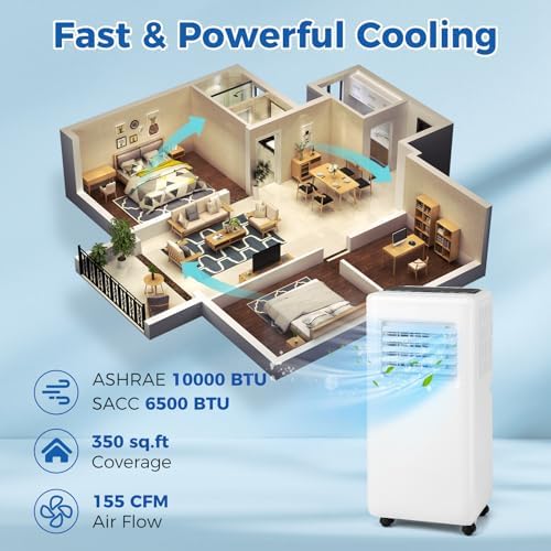 ARLIME 10000 BTU Portable Air Conditioner 3 in 1 Unit