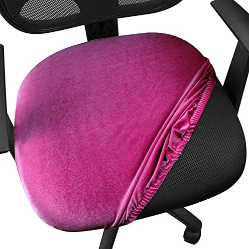 Yikko Velvet Chair Cushion Covers for 1496-1889 Inch Office Chair