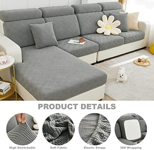 Ele ELEOPTION Large Single Seat Couch Slipcover Cover