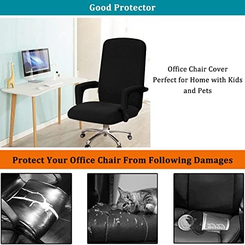 KAYBTNT Navy Blue XLarge Stretchable Office Chair Cover