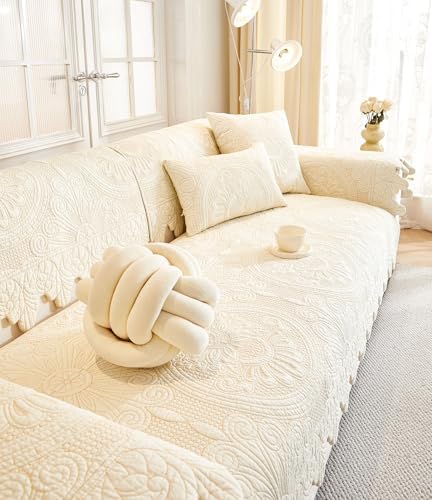 Luxury Vintage Cotton Embroidery Sofa Cover 28x28