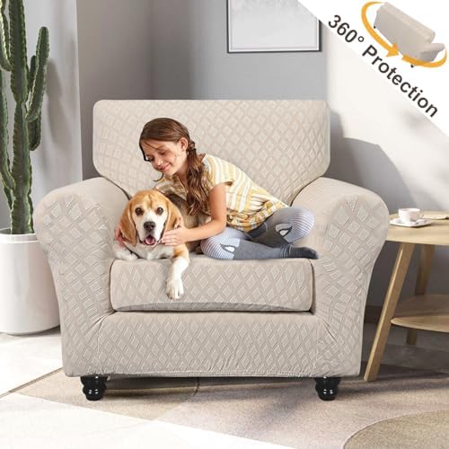 SearchI 2 Piece Armchair Slipcover with Cushion Cover