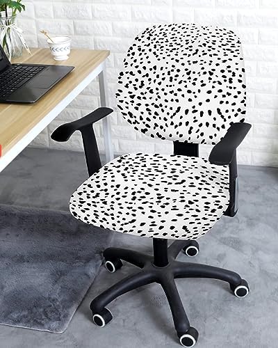 TweetyBed Office Chair Cover Black White Spot