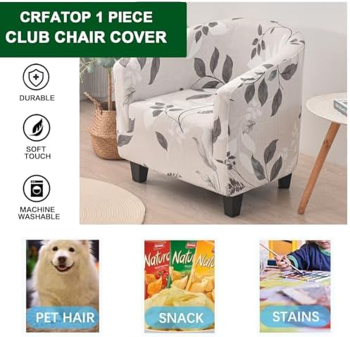 CRFATOP Premium Armchair Slipcover for Living Room