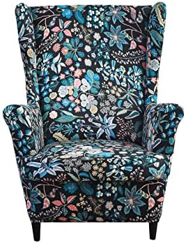 Eco-Ancheng 2 Piece Wingback Chair Slipcover 1