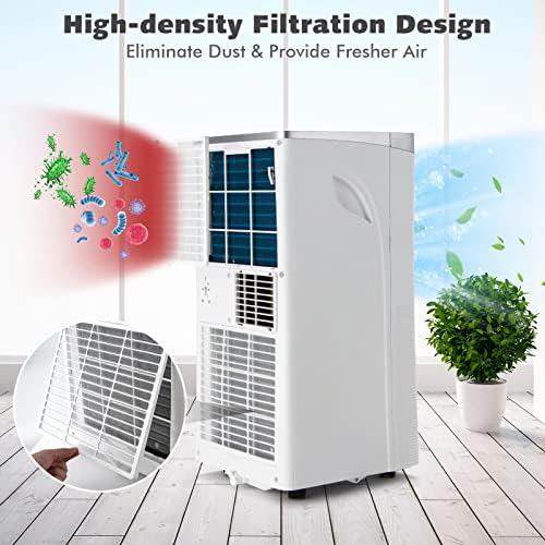 GOFLAME 10000BTU Portable AC with 3-in-1 Function and Remote Control