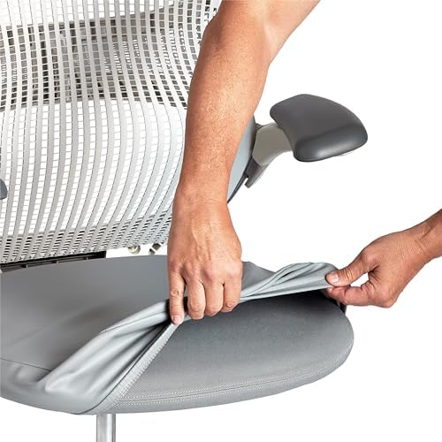 Office Desk Chair Seat Covers - 1 Grey