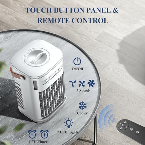FLOWBREEZE 3-in-1 Portable Air Cooler With Remote
