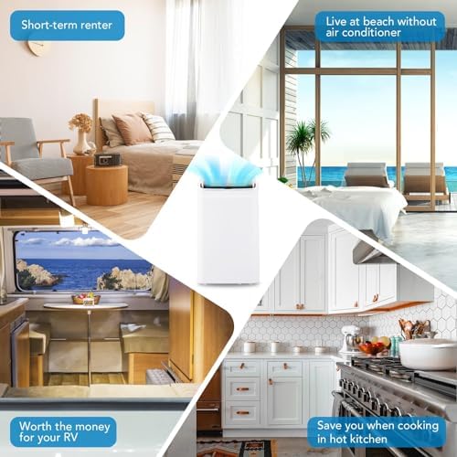 14000 BTU Portable Air Conditioner for 550-750 Sq Ft