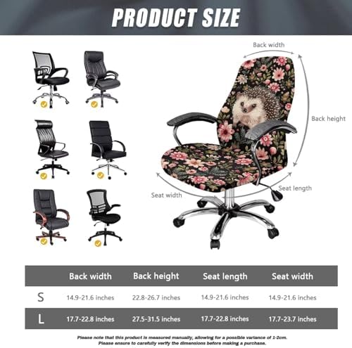 Garucesta Stretchable Office Chair Cover