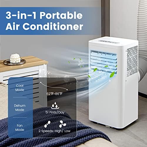 ARLIME Portable AC Unit 8000 BTU for Room Cooling