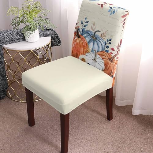 Savannan Thanksgiving Dining Chair Covers Set of 4