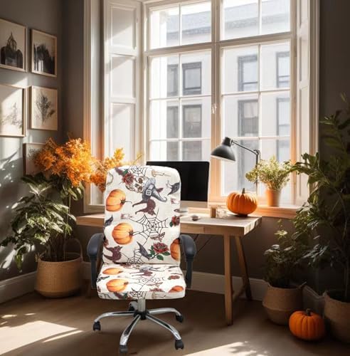 Halloween Office Chair Cover for Modern High Back Chair