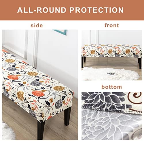Eco-Ancheng Stretchable Dining Bench Slipcover