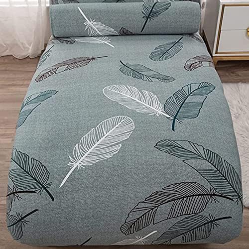 Chaise Lounge Cover - Printed Stretch Breathable Polyester Universal Fit 2pc
