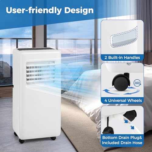 ARLIME 10000 BTU Portable Air Conditioner 3 in 1 Unit