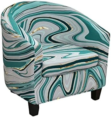 Stretch Club Chair Slipcover 2 Piece Set