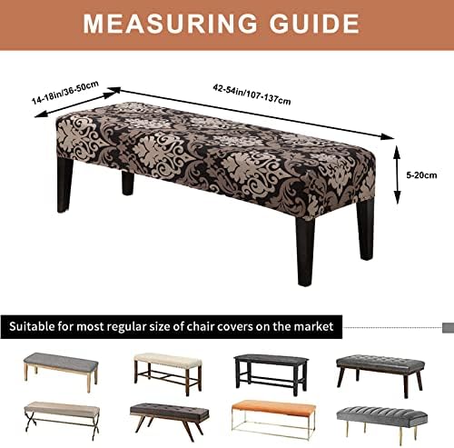 Eco-Ancheng Stretchable Dining Bench Slipcover 1