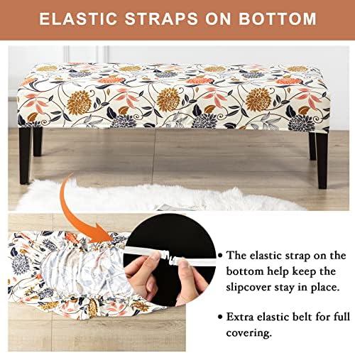 Eco-Ancheng Stretchable Dining Bench Slipcover