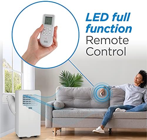 BlackDecker 10000 BTU Portable Air Conditioner with Remote Control