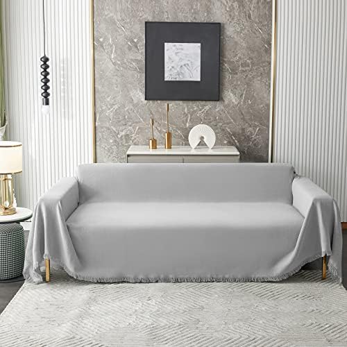 MYSKY HOME Sofa Slipcover for 3 Cushion L Shaped Sectional Couch
