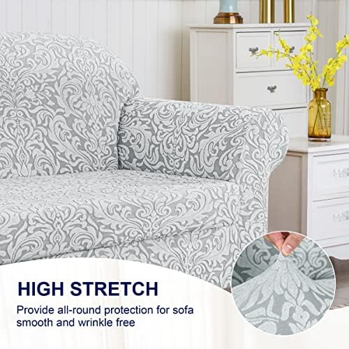 Subrtex Chair Slipcovers 2 Piece Stretch Cover