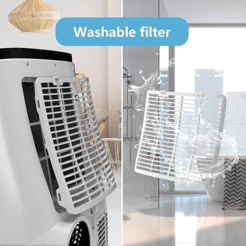 14000 BTUs Portable AC 3-in-1 with Fan and Dehumidifier