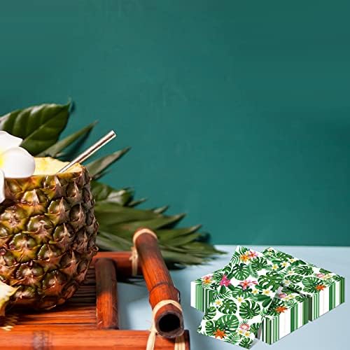 Hawaiian Luau Party Napkins 100 Pack Tiki Themed