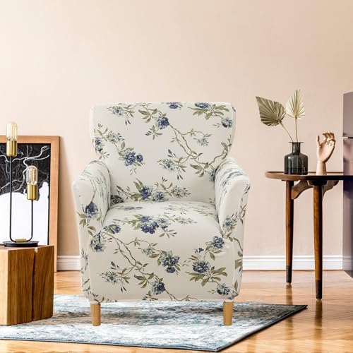 GOSTADY Printed Armchair Slipcover with Stretch Fit 1-Piece Cover