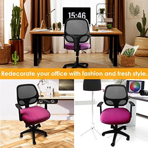 Yikko Velvet Chair Cushion Covers for 1496-1889 Inch Office Chair