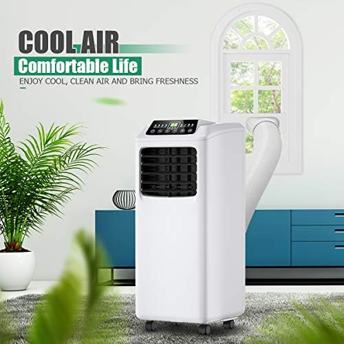 Toolsempire 8000BTU Portable AC with Dehumidifier and Fan Remote Control
