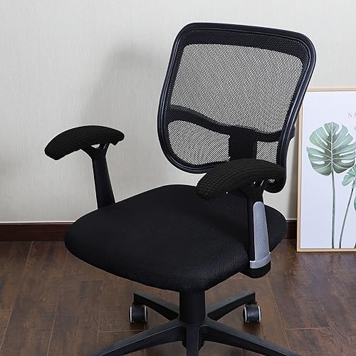 FORCHEER Office Chair Armrest Cover Black