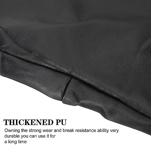Garneck Waterproof Office Chair Seat Cover PU Leather Slipcover Stretchable Chair Cover