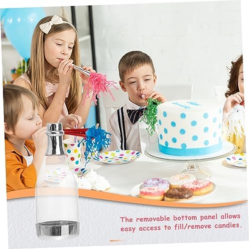 Unomor 12pcs Candy Bottles with Lids for Wedding Party Favors