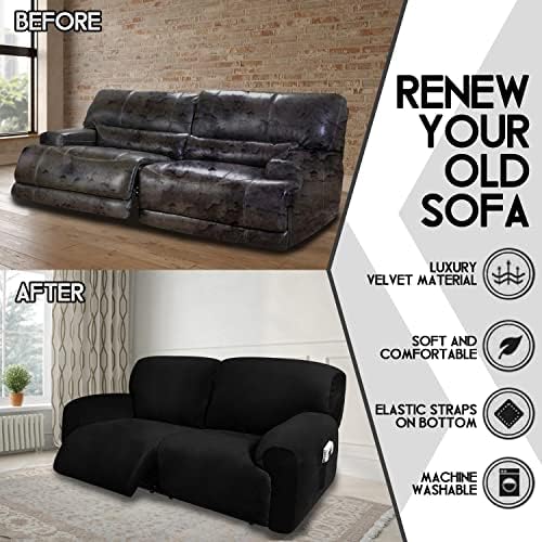 ULTICOR Extra Wide 75-100 Reclining 2 Seater Sofa Slipcover