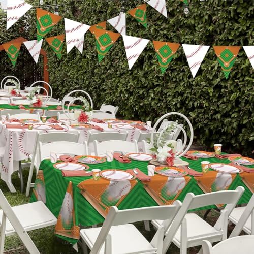 Baseball Party Supplies Kit for 24 Guests