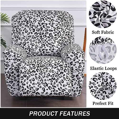 Stretch Recliner Chair Covers Leopard Print